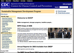 Sample Content Screenshot