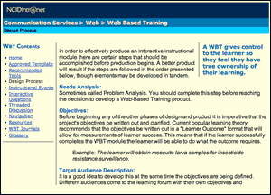 screen shoot WBT